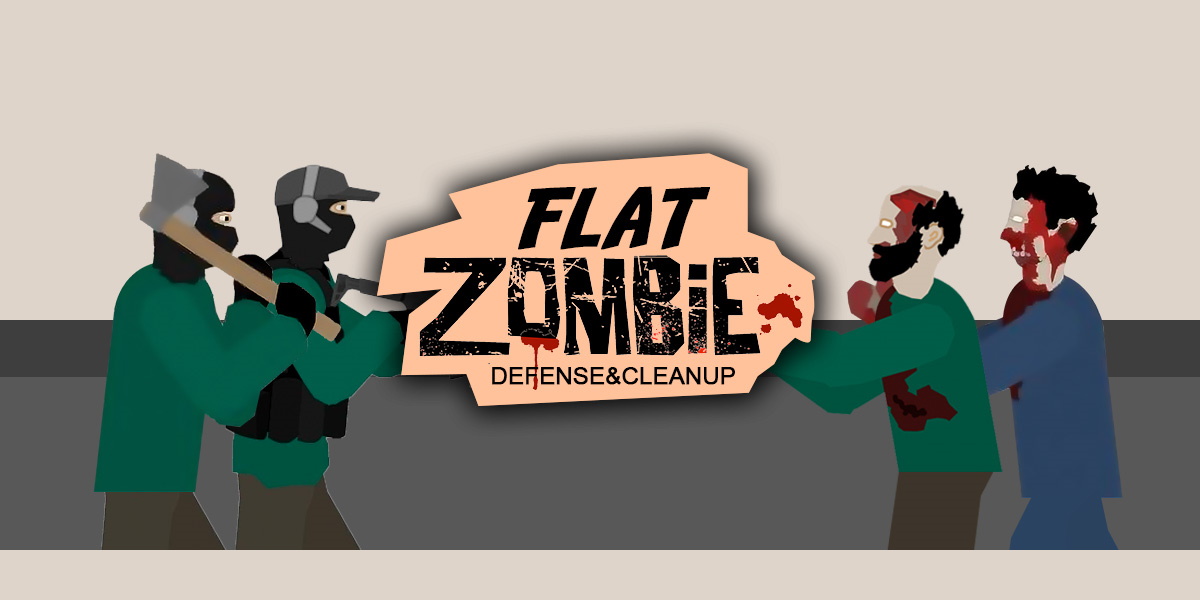 Игра flat zombie