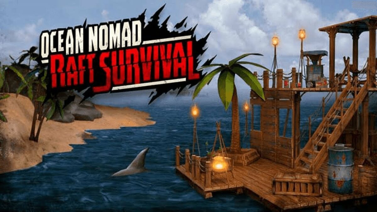 Игра nomad survival. Рафт Ocean Nomad игра. Игра рафт выживания на плоту.