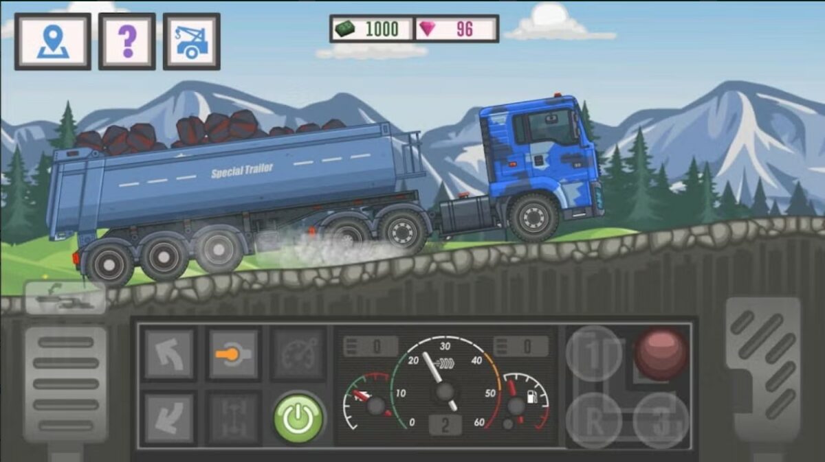 bad trucker 2 много денег
