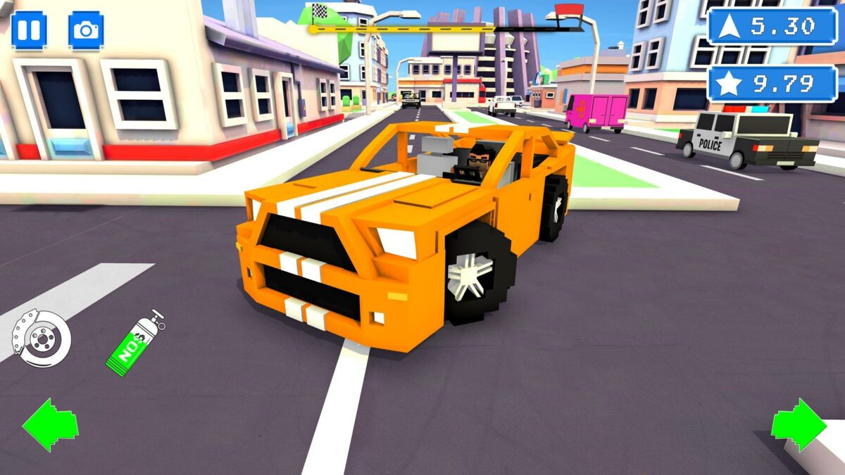 blocky car racer
