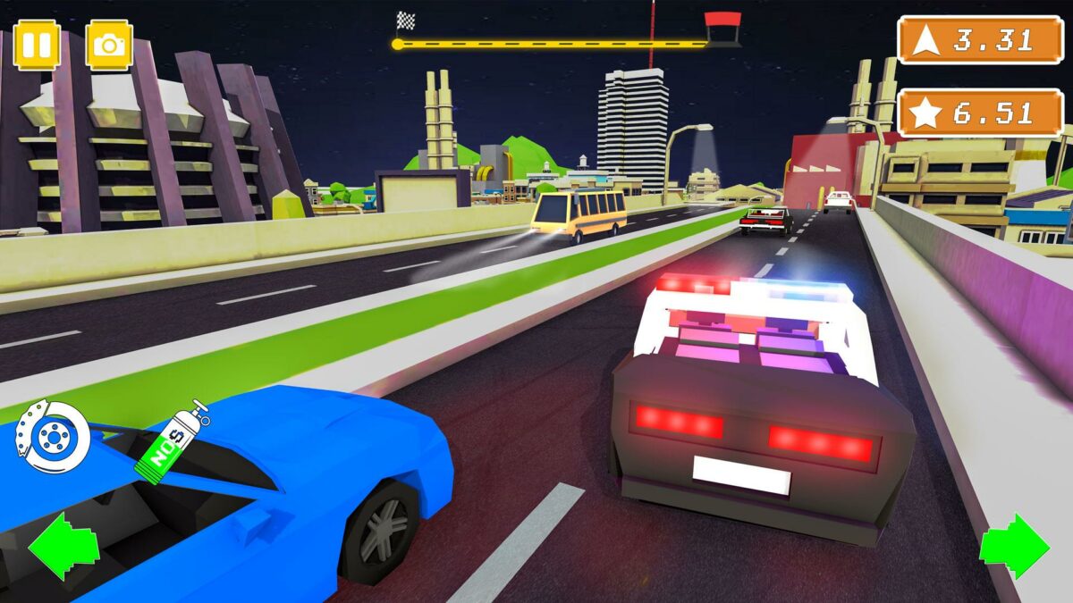 blocky car racer мод много денег
