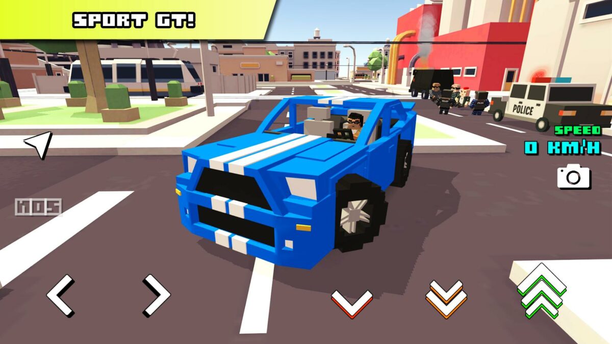 blocky cars racer много денег
