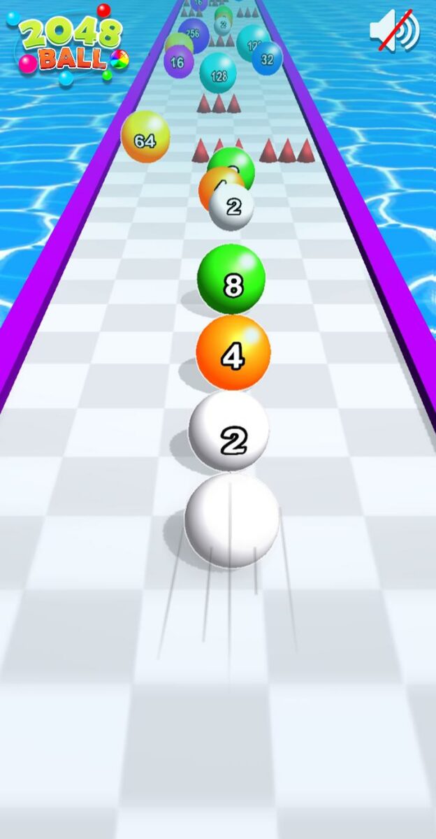 ball run 2048 скачать 